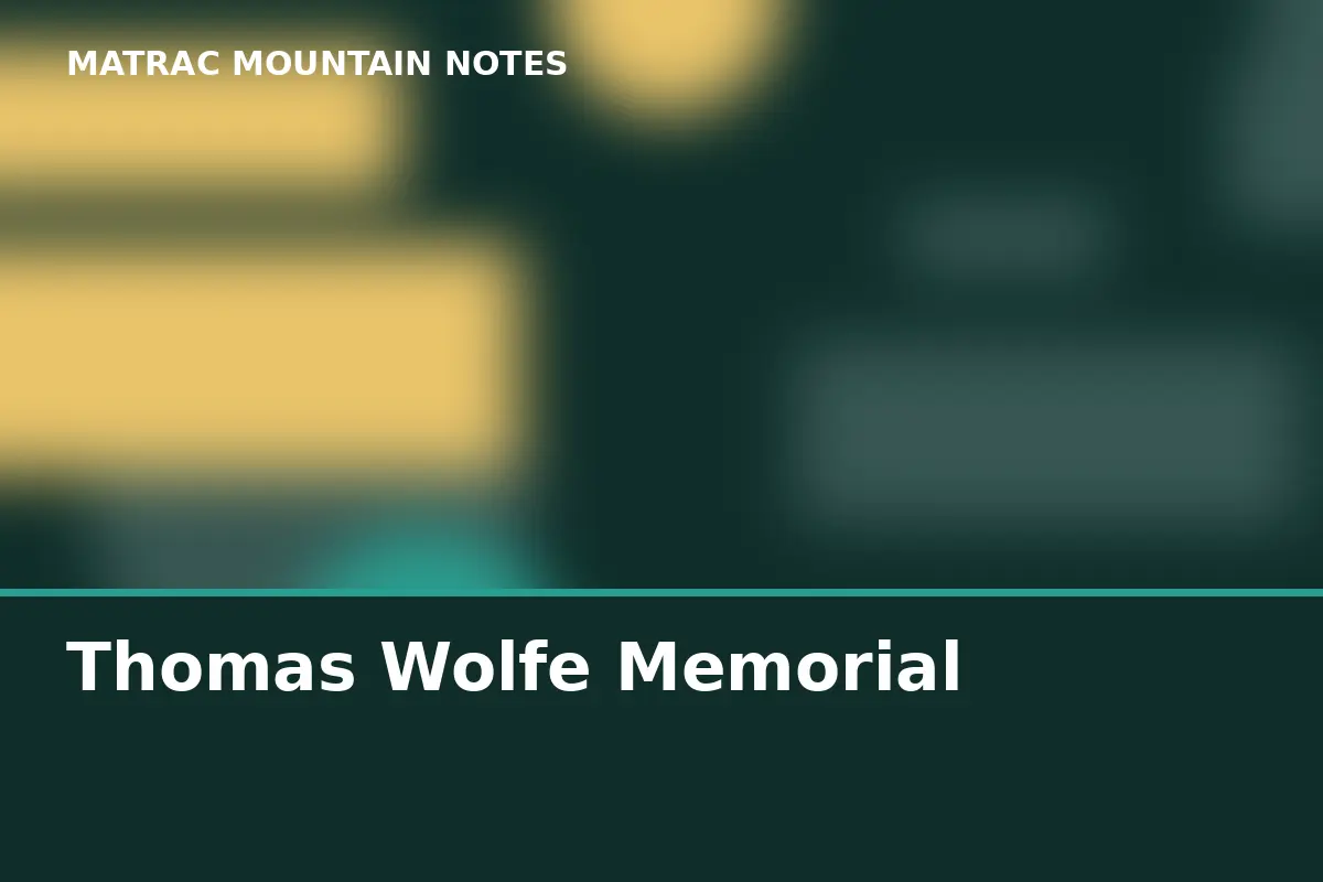 Thomas Wolfe Memorial